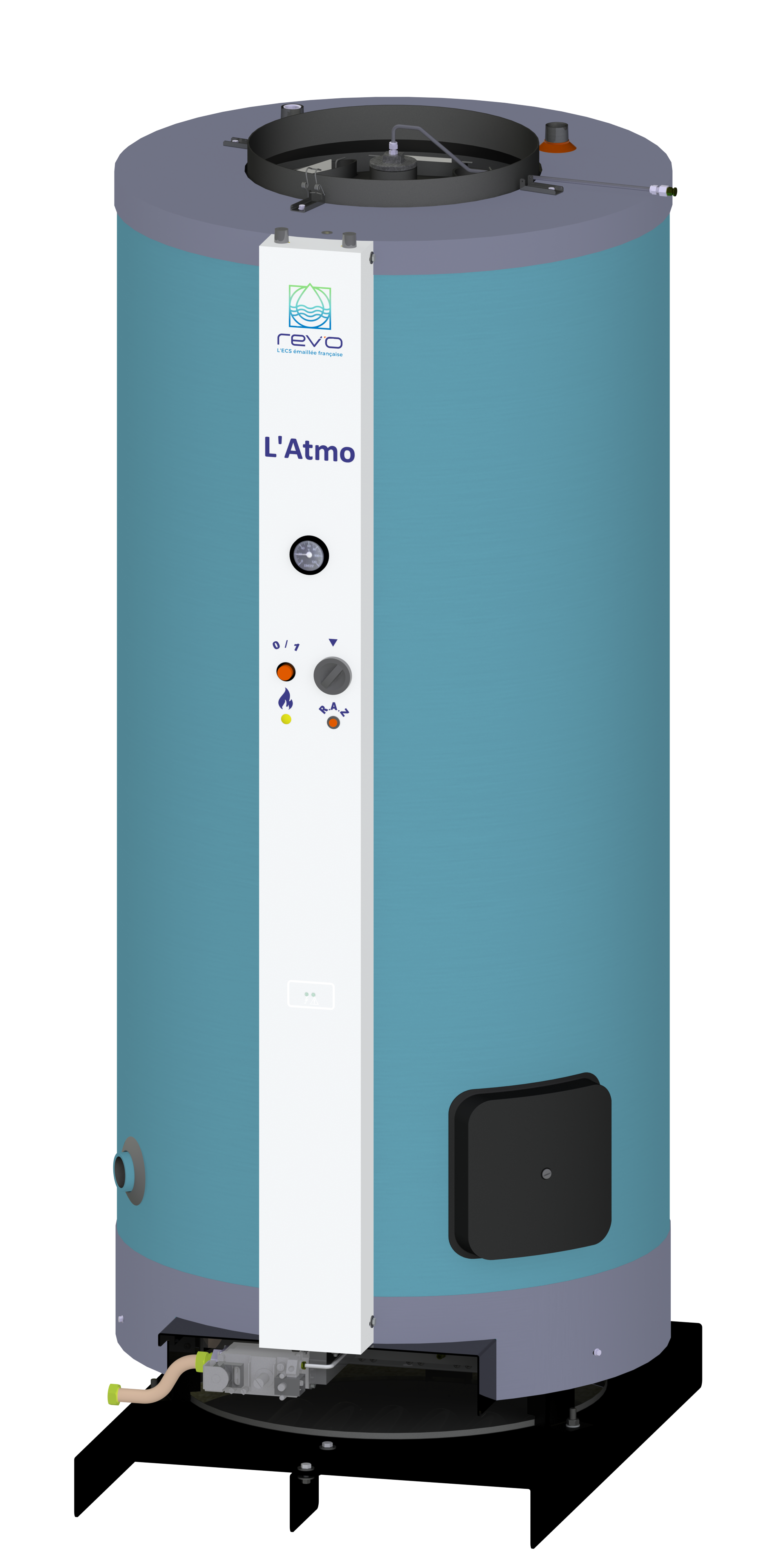 Rev'o - L'Atmo - Accumulateur ECS gaz atmosphériques